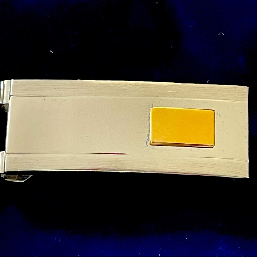 Money Clip Sterling Silver and 14k Gold
